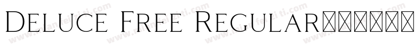 Deluce Free Regular字体转换